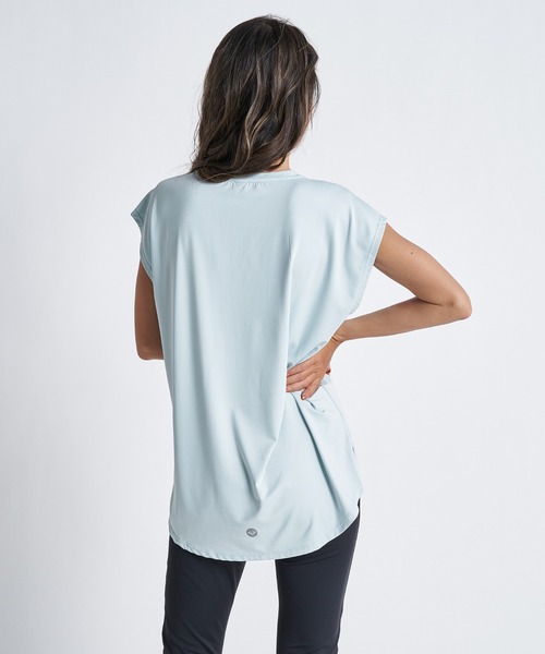 「ROXY」 半袖カットソー SMALL ブルー レディース_画像6