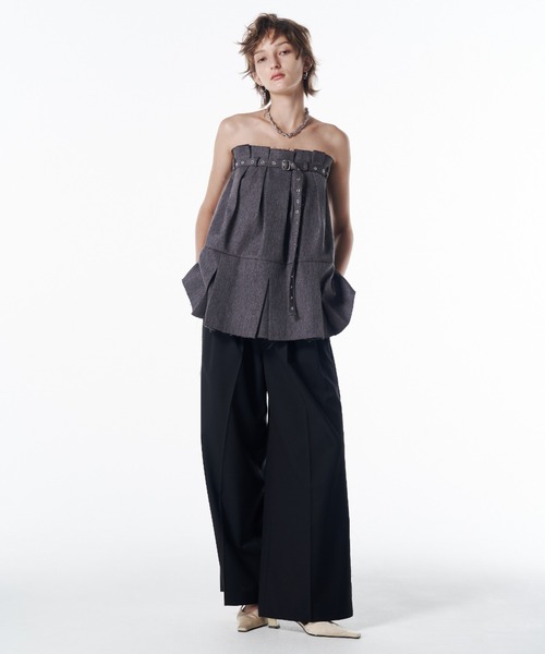 JOSE MOON（ジョゼムーン） 2WAY BARETOP TUNIC/2wayベアトップ