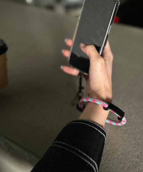 Kotoe（コトエ） 「全14色」カラフル スマホ ハンドストラップ 無地 柄