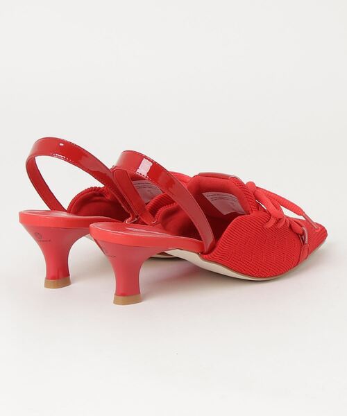 「MAISON MAVERICK PRESENTS」 ヒールサンダル 23.5cm レッド レディース_画像2