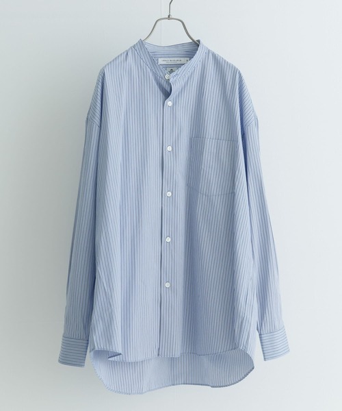 「THOMAS MASON」 長袖シャツ「URBAN RESEARCHコラボ」 X-LARGE ブルー メンズ_画像5