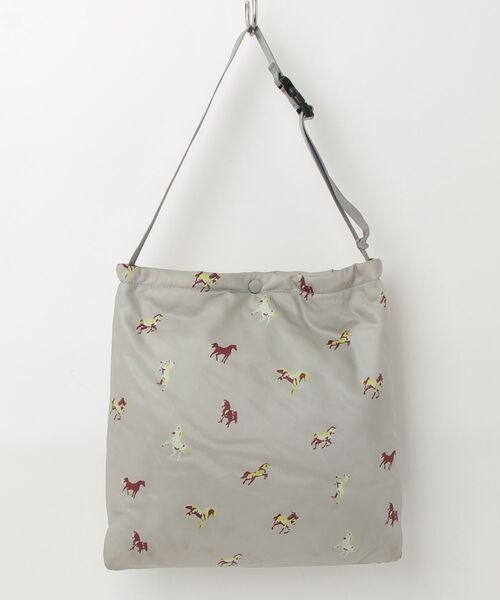 russet グレー ナイロン ショルダーバッグ ラシット russet（ラシット） ショルダーバッグ - グレー レディース : ZOZOTOWN