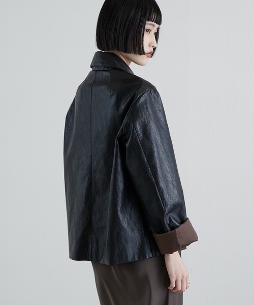 Lui's（ルイス） ジャケット テーラードジャケット フェイクレザー