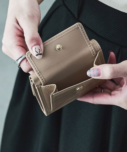 Fashion Letter（ファッションレター） ミニ 財布 リンクルパテント