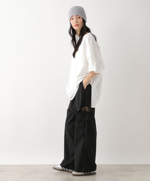 「Heather」 半袖Tシャツ FREE オートミール レディース_画像6