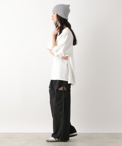 「Heather」 半袖Tシャツ FREE オートミール レディース_画像8