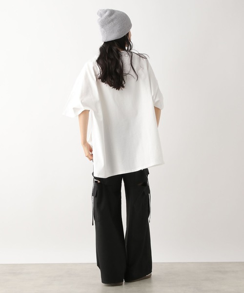 「Heather」 半袖Tシャツ FREE オートミール レディース_画像9