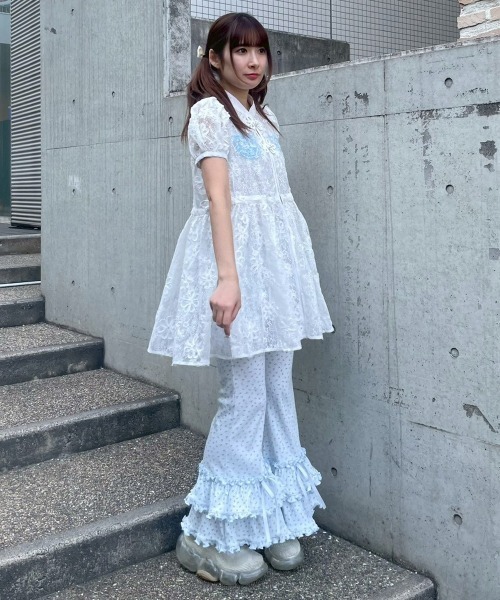CANDY STRIPPER ワンピース Candy Stripper（キャンディーストリッパー） ワンピース LACY CHINA