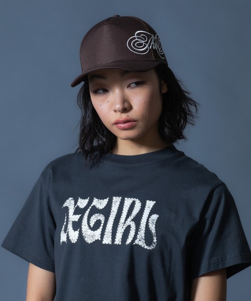 X-girl（エックスガール） tシャツ 半袖 STUDDED LOGO S/S TEE