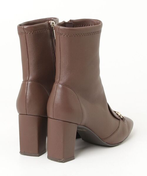 「JILL STUART」 ショートブーツ 23.5cm ブラウン レディース_画像2