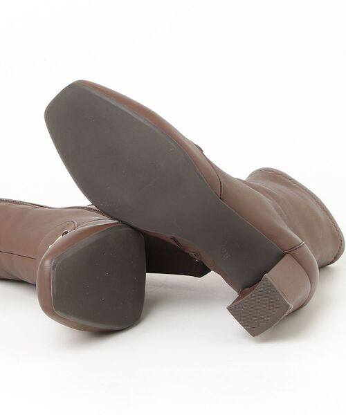 「JILL STUART」 ショートブーツ 23.5cm ブラウン レディース_画像3