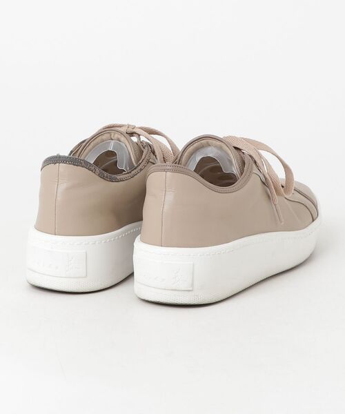 「Lucida」 ローカットスニーカー 36 ベージュ レディース_画像2
