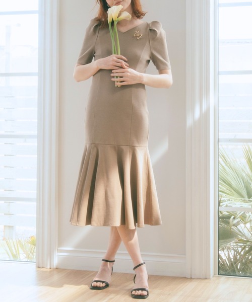 「Lil Ambition」 半袖ワンピース S ピンク レディース_画像3
