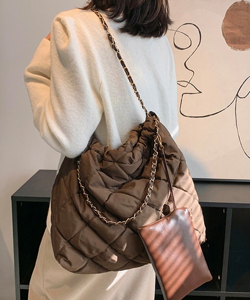 「DAY CLOSET」 トートバッグ ONE SIZE ブラウン レディース_画像7