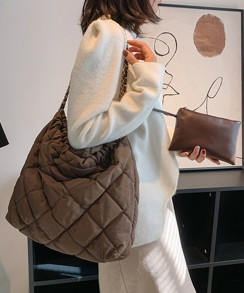 「DAY CLOSET」 トートバッグ ONE SIZE ブラウン レディース_画像8