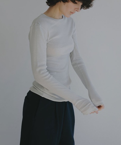 ETRE TOKYO（エトレトウキョウ） tシャツ DEPENDREシアーロンTee