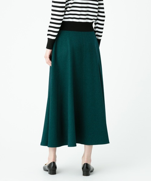 「allureville」 フレアスカート 2 グリーン レディース_画像5