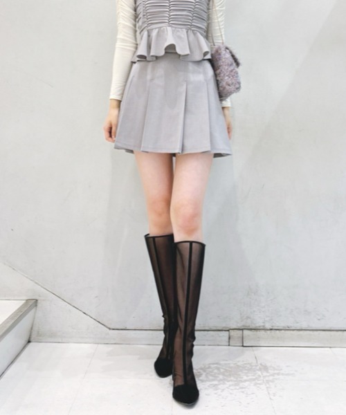 「SNIDEL」 キュロット 1 グレー レディースの画像4