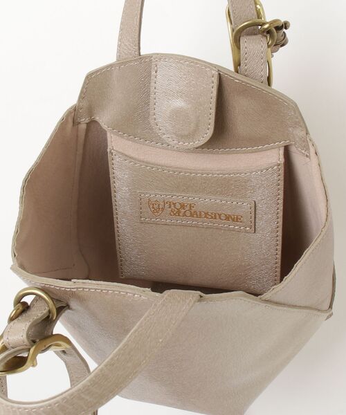 「Demi-Luxe BEAMS」 2WAYバッグ ONE SIZE ホワイト系その他6 レディース