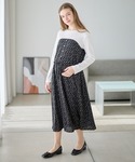 マタニティパジャマ 授乳ブラ マタニティ 小花...の詳細画像2