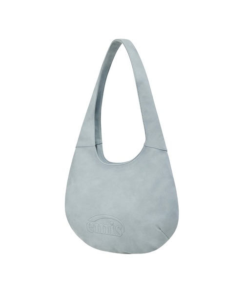 emis ショルダーバッグ バッグ LOGO EMBOSSED SHOULDER BAG レディース 