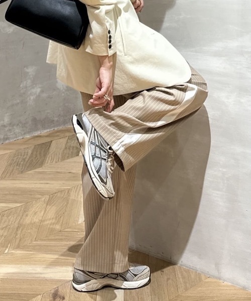STYLEMIXER(スタイルミキサー) パンツ サイドラインストライプパンツ STYLEMIXER(スタイルミキサー) パンツ サイドラインストライプパンツ