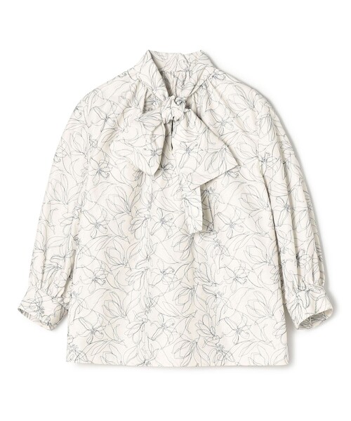 TOMORROWLAND collectionブラウス TOMORROWLAND collection ブラウス シャツ クロスステッチフラワーエン