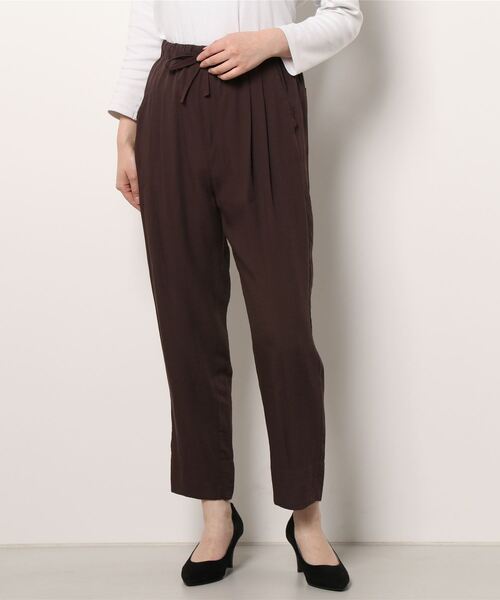 「STYLE DELI」 イージーパンツ FREE グリーン レディース_画像2