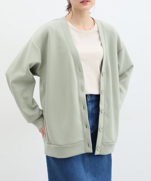 「Honeys」 カーディガン LL ブラック レディース_画像9