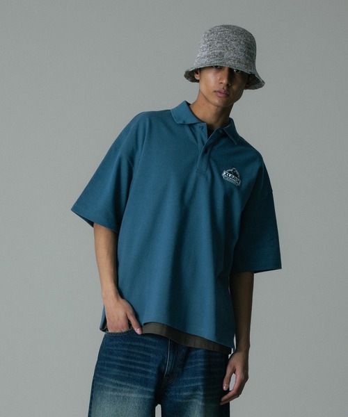 XLARGE（エクストラ ラージ） ポロシャツ 半袖 OG POLO SHIRT メンズ