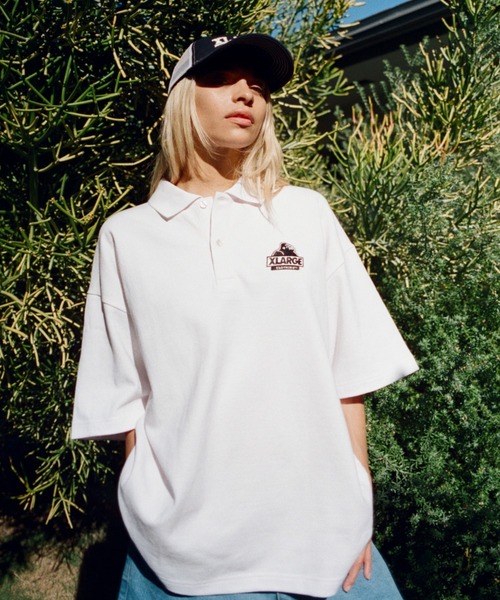 XLARGE（エクストラ ラージ） ポロシャツ 半袖 OG POLO SHIRT メンズ