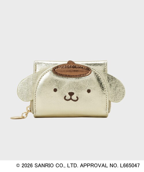 index（インデックス） 財布 「ポムポムプリン」三つ折りウォレット