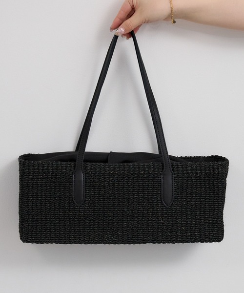 【美品】The Bagmati ザ バグマティ スクエア型 レザー かごバッグ The Bagmati（ザバグマティ） かごバッグ カゴバッグ Bagmati