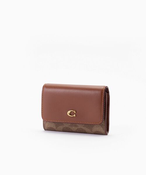 「COACH」 財布 ONE ブラウン系その他 レディースの画像