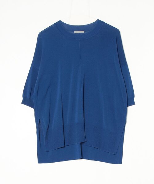 theory luxe（セオリーリュクス） 半袖ニット 38 ネイビー レディース