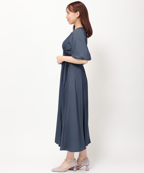 「MISCH MASCH」 半袖ワンピース S ブルー レディース_画像5