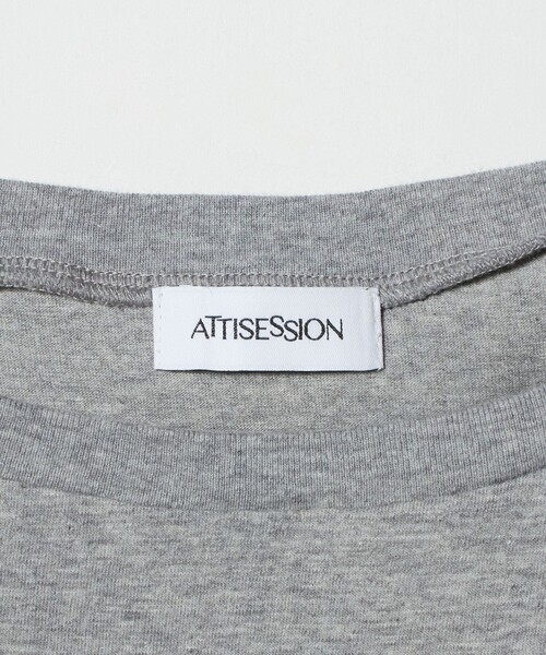 ATTISESSION（アティセッション） tシャツ 半袖 「ATTISESSION」ビック