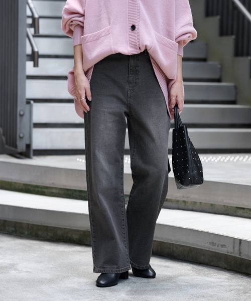 「JOURNAL STANDARD relume」 ブーツカットデニムパンツ 40 ブルー系その他 レディースの画像
