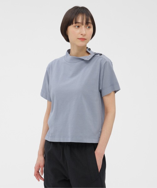 MHL.（エムエイチエル） tシャツ GARMENT DYED TOUGH COTTON LINE