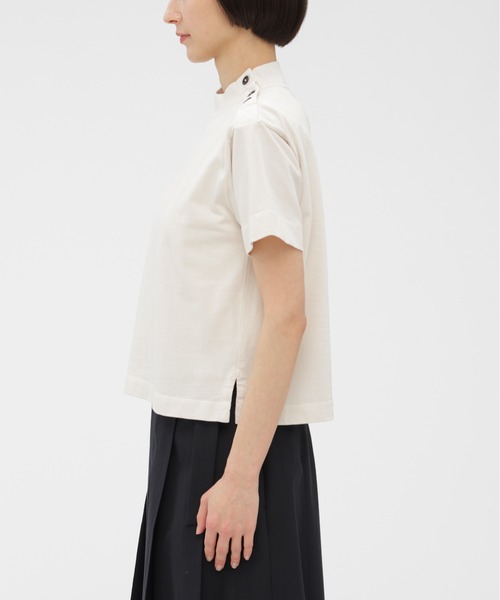 MHL.（エムエイチエル） tシャツ 半袖 GARMENT DYED TOUGH COTTON LINE
