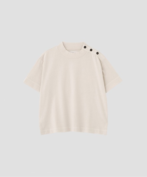 MHL.（エムエイチエル） tシャツ 半袖 GARMENT DYED TOUGH COTTON LINE