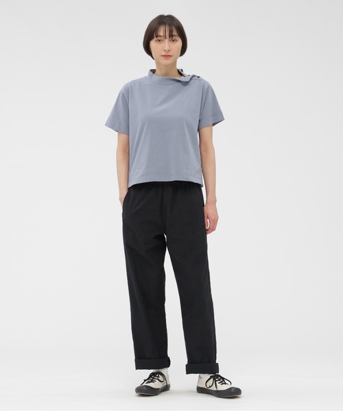 MHL.（エムエイチエル） tシャツ 半袖 GARMENT DYED TOUGH COTTON LINE