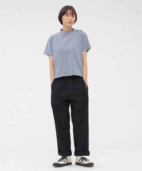MHL.（エムエイチエル） tシャツ GARMENT DYED TOUGH COTTON LINE