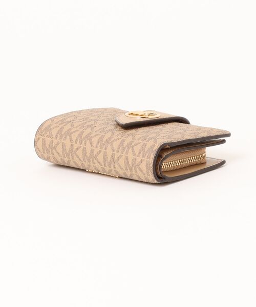「MICHAEL KORS」 財布 FREE キャメル レディース_画像3