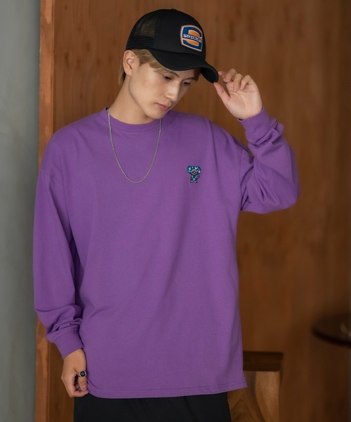 「SIDEWAY STANCE」 長袖Tシャツ X-LARGE ホワイト メンズ_画像4