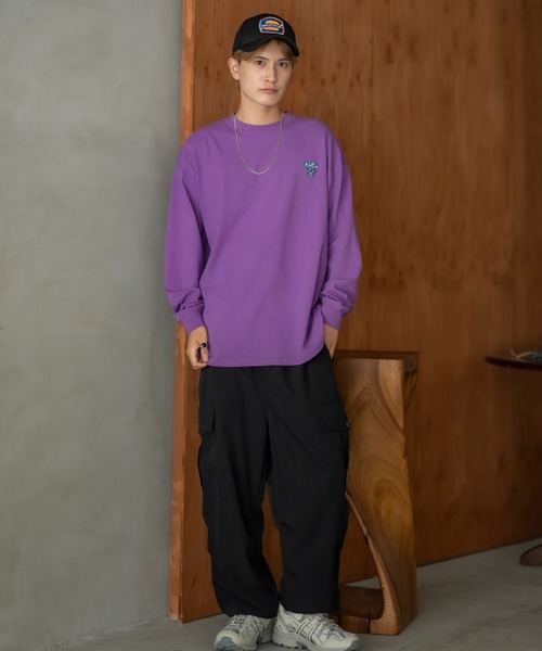 「SIDEWAY STANCE」 長袖Tシャツ X-LARGE ホワイト メンズ_画像6
