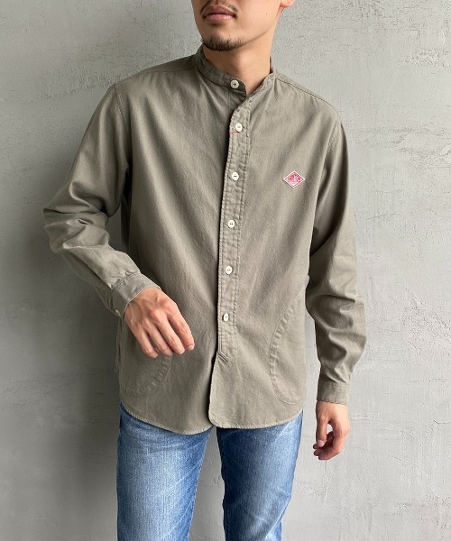 DANTON グレー ボタンシャツ サイズ38 Danton（ダントン） 長袖シャツ 38 グレー レディース : ZOZOTOWN