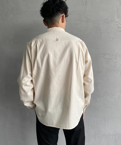 Danton（ダントン） 長袖シャツ 38 グレー レディース : ZOZOTOWN