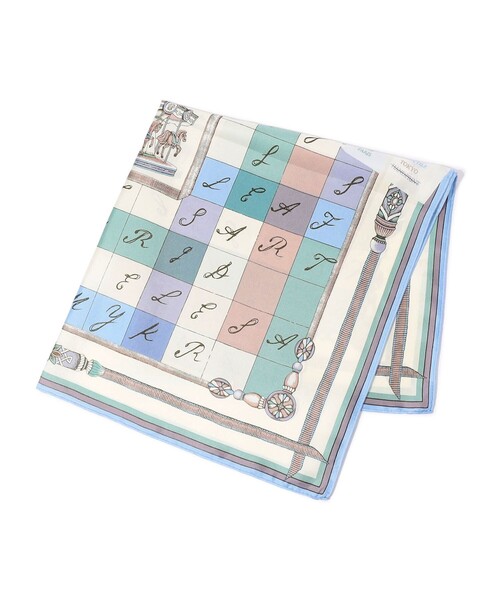 manipuri（マニプリ） スカーフ バンダナ manipuri CROSSWORD シルク