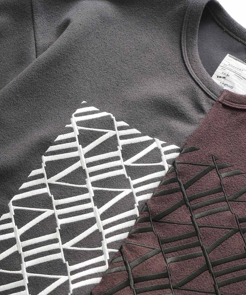 「SHAREEF」 長袖Tシャツ 2 ミント メンズ_画像9